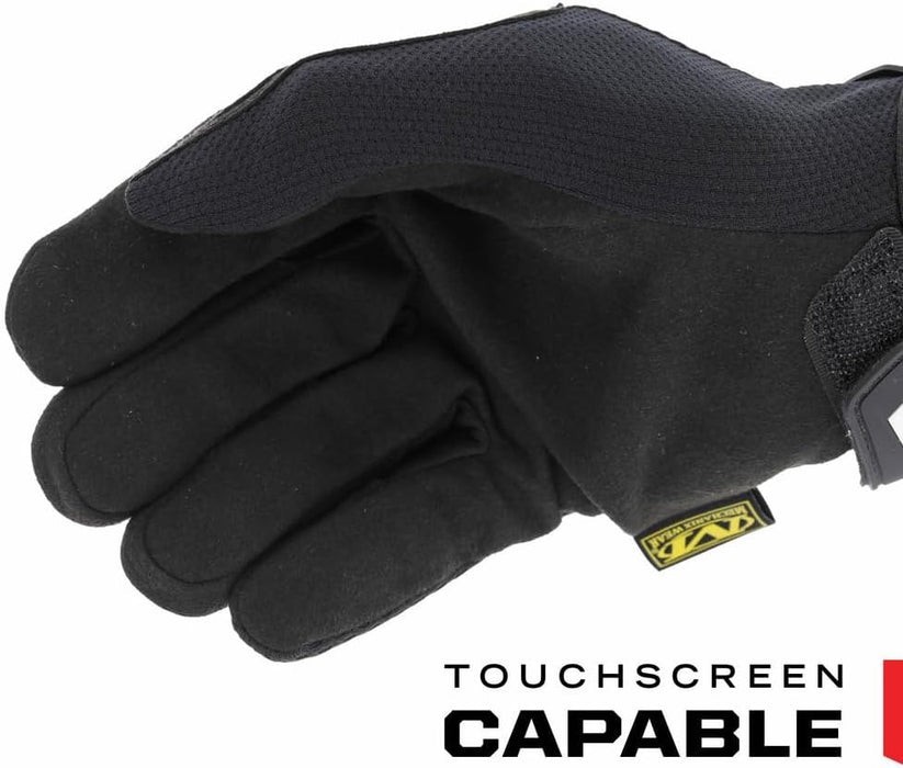 Original Work Gloves - Multi-Purpose Outdoor Work Gloves - Touchscreen Capable - Secure Fit - Durable & Machine Washable - Breathable & Comfortable - Large - Black