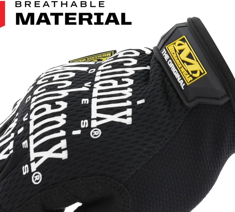 Original Work Gloves - Multi-Purpose Outdoor Work Gloves - Touchscreen Capable - Secure Fit - Durable & Machine Washable - Breathable & Comfortable - Large - Black