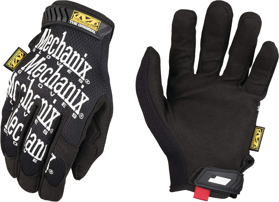 Original Work Gloves - Multi-Purpose Outdoor Work Gloves - Touchscreen Capable - Secure Fit - Durable & Machine Washable - Breathable & Comfortable - Large - Black