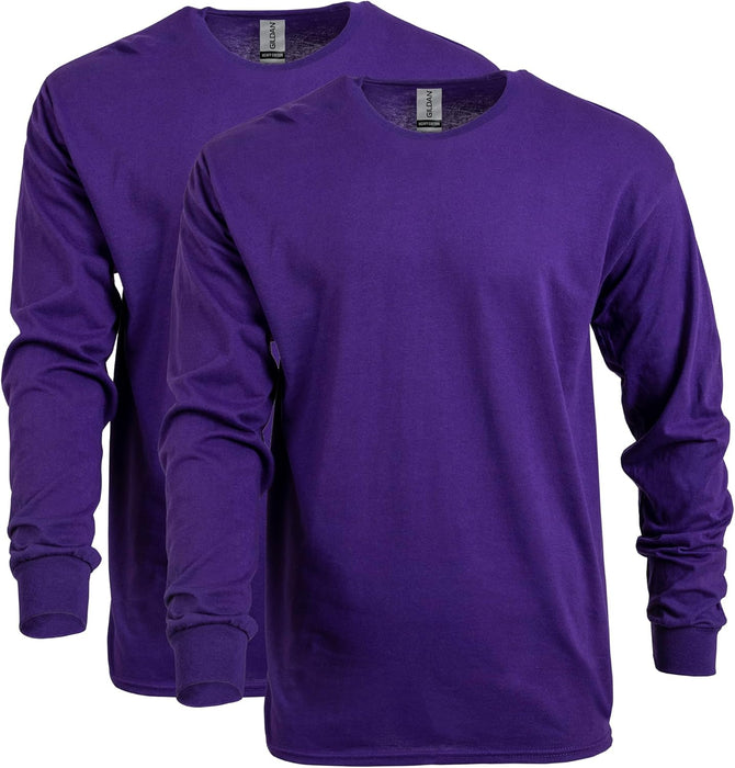 Adult Heavy Cotton Long Sleeve T-Shirt, Style G5400, 2-Pack