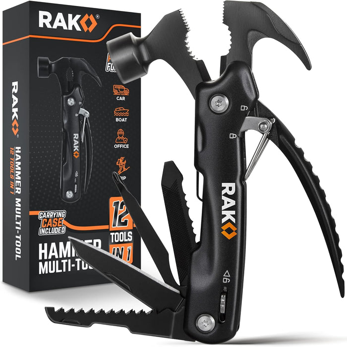 Multitool Pen - Multi-Tool Pens, LED Light, Flathead, Phillips Screwdrivers, Level, Ruler, Bottle Opener, and Stylus. Cool Gadgets Gifts for Men, Dad, EDC Pen Tool, Gift-Ready Box, Pack of 2