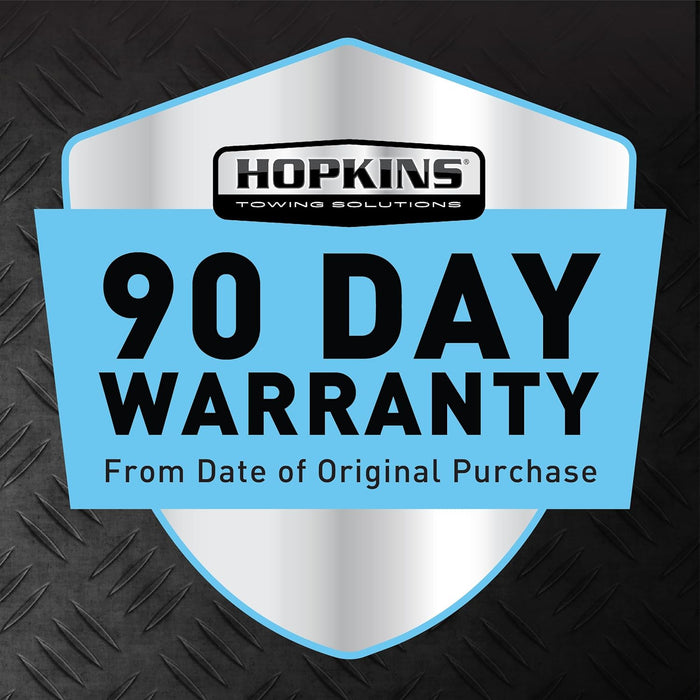 Hopkins 7 Blade to 4 Wire Flat Vehicle to Trailer Connector Adapter Plug, Universal Fit for Vehicles with 7 Blade Adapters (47345)