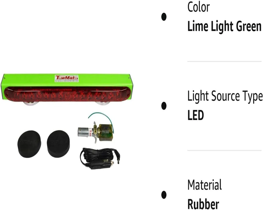 22’’ Lime Light Wireless Tow Light Bar with 4 Pin round Transmitter