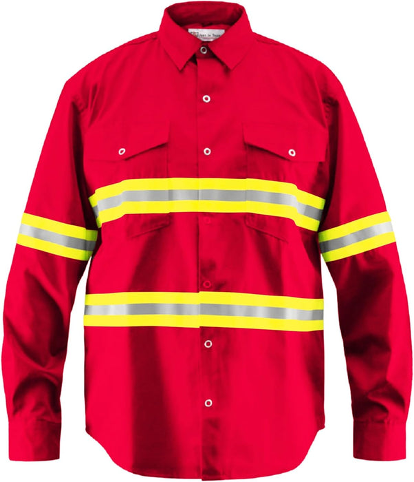 Premium High Visibility Safety Shirt - Full Sleeve