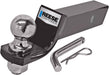 "2-Inch Towing Starter Kit with Drawbar and Ballmount in Sleek Black Finish"
