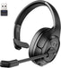 Noise Cancelling Trucker Bluetooth Headset with Microphone Wireless Ai-Powered ENC Headphones, 99Ft Long Range, 30H of Talk Time, All-Day Comfort on Ear Headsets Mute Button