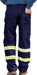 FR Pants High Visibility Cargo Pockets Flame Resistant Hi-Vis Workwear Water & Oil Repellent Finish