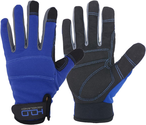 Work Gloves for Men & Women, Utility Mechanic Working Gloves Touch Screen, Flexible Yard Work Gloves