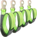 (4 Pack) High Viz Green 2" X 8 FT Wheel Lift Straps for Tow Dolly/Wheel Lift Truck Wrecker Car Hauler