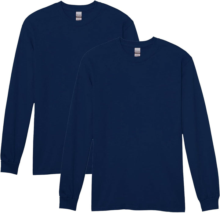 Adult Heavy Cotton Long Sleeve T-Shirt, Style G5400, 2-Pack