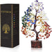 7 Chakra Tree of Life, Crystals and Healing Stones, Birthday Gifts for Women - Crystal Tree for Positive Energy, Home Office Decor, Spiritual Gifts for Women