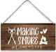 Country Style Wall Decor Be Mindful Quote Wooden Signs Rustic Hanging Wall Plaque Positive Energy Sign Home Decor Present