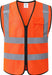 Hi Vis Reflective Safety Vest for Men Women with Chest Pocket Mesh High Visibility Class 2 Construction Vest,Meets ANSI/ISEA Standard(Kz179-Yellow-L)