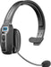 Bluetooth Headset with Microphone, Trucker Bluetooth Headset with AI Noise Cancelling & Mute Button, Wireless On-Ear Headphones 60 Hrs Working Time, for Trucker Home Office Remote Work Zoom