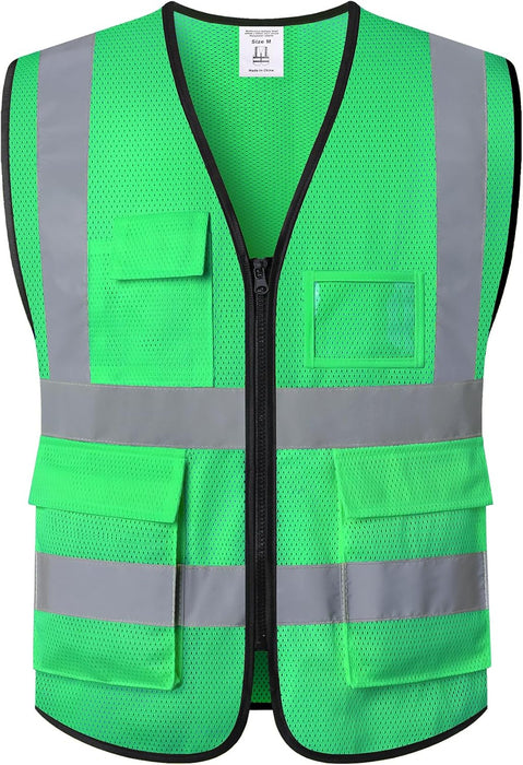 Reflective Safety Vest for Men Women Construction Vest Meet ANSI/ISEA Standard