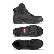 Skechers Women's Work Rotund Darragh Work Lace-Up Boot Safety Toe, Black, 8.5 - Durrett Recovery