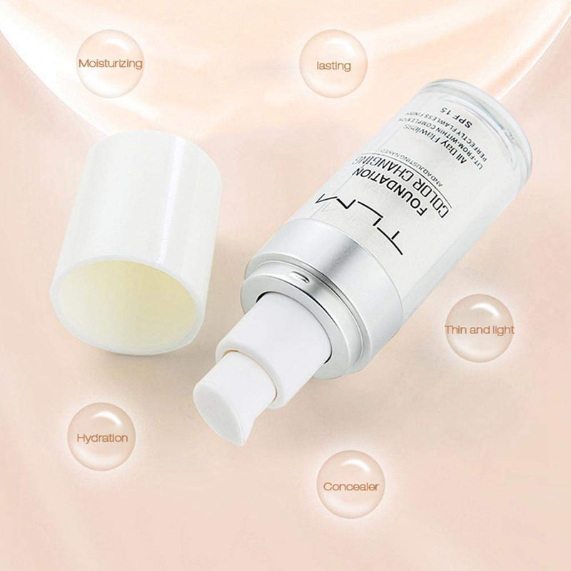 BestLand TLM Colour Changing Foundation with flawless coverage, lightweight formula, and hydrating, long-lasting BB cream for all skin tones.