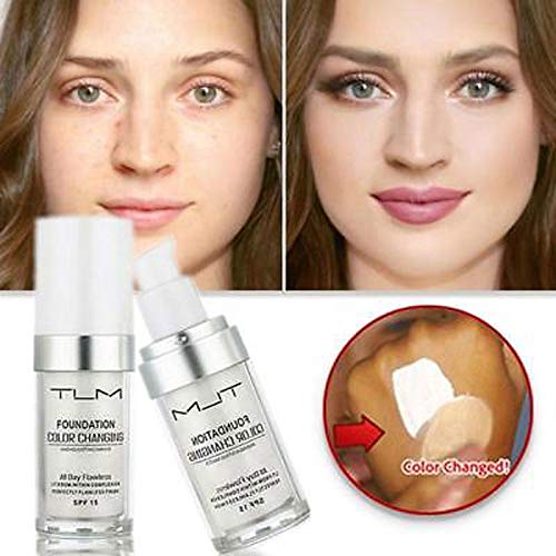 BestLand TLM Colour Changing Foundation with lightweight, hydrating formula, providing flawless coverage and blending seamlessly into skin.