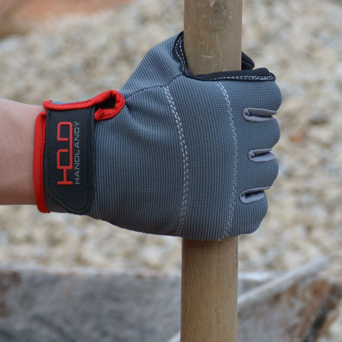 Work Gloves for Men & Women, Utility Mechanic Working Gloves Touch Screen, Flexible Yard Work Gloves
