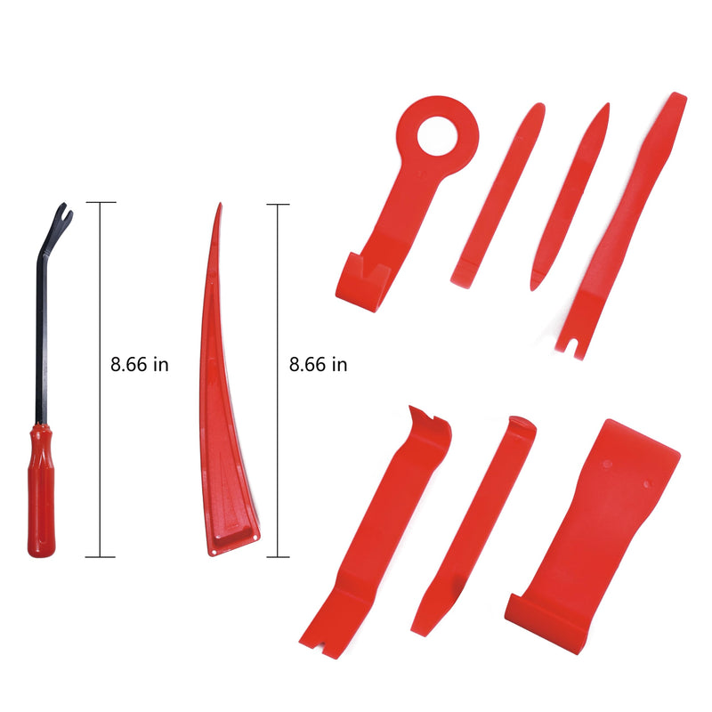 SINKHANUN 18-piece multifunctional car lockout tool kit with carrying bag, includes various lockout tools for automotive use