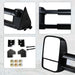Pair Tow Mirrors Compatible with 1988-2000 Chevy GMC C/K 1500 2500 3500 Suburban Yukon Manual Telescoping Side View Mirror Set