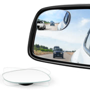 LivTee Blind Spot Mirrors, HD Glass Frameless Convex Rear View Mirrors, Wide Angle Adjustable Stick for Side Mirror, Automotive Exterior Accessories for Car, SUV & Trucks, Pack of 2 - Durrett Recovery