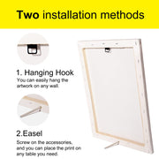 Christian Canvas Wall Art Philippians 4:6-7 Be Anxious for Nothing Canvas Print Positive Scripture Canvas Painting Home Wall Decor Framed Gift 12x15 Inch - Durrett Recovery