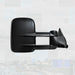 Pair Tow Mirrors Compatible with 1988-2000 Chevy GMC C/K 1500 2500 3500 Suburban Yukon Manual Telescoping Side View Mirror Set