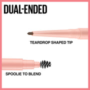 Maybelline Total Temptation Eyebrow Definer Pencil, Blonde, 1 Count - Durrett Recovery