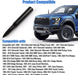Universal Car Antenna Replacement Compatible with Ford, Dodge, Chevrolet, GMC, Jeep, Toyota Truck Replacement Antenna - Made of Rugged Billet and Aluminum, Black, Car Accessories