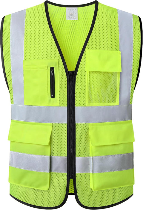 Reflective Safety Vest for Men Women Construction Vest Meet ANSI/ISEA Standard