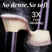 BS-MALL 18-piece makeup brush set with black case, includes foundation, powder, concealer, eyeshadow, and blush brushes.
