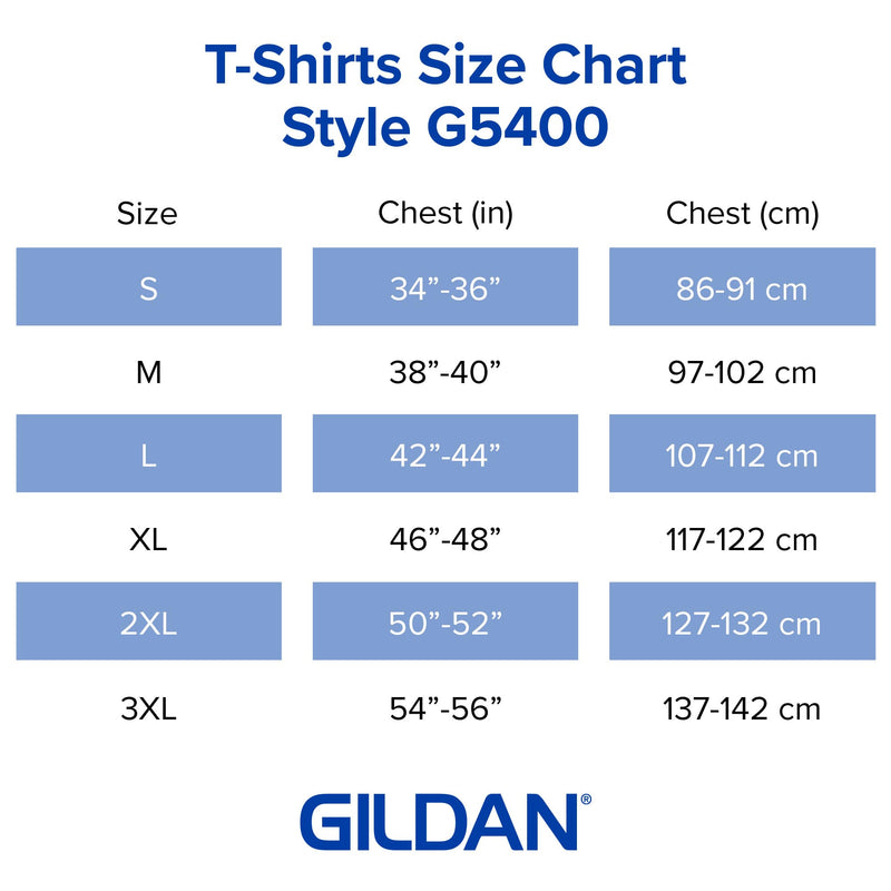 Gildan Unisex Adult Heavy Cotton Long Sleeve T-Shirt, Style G5400, 2-Pack, Safety Green, Medium US