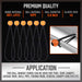 31-Piece Premium Bungee Cords Assortment Jar, Includes 10”,18”,24”,32”,40” Bungee Cords, 6“ Zip Ties, 8”Canopy/Tarp Ball Ties and Crocodile Mouth Tarp Clips