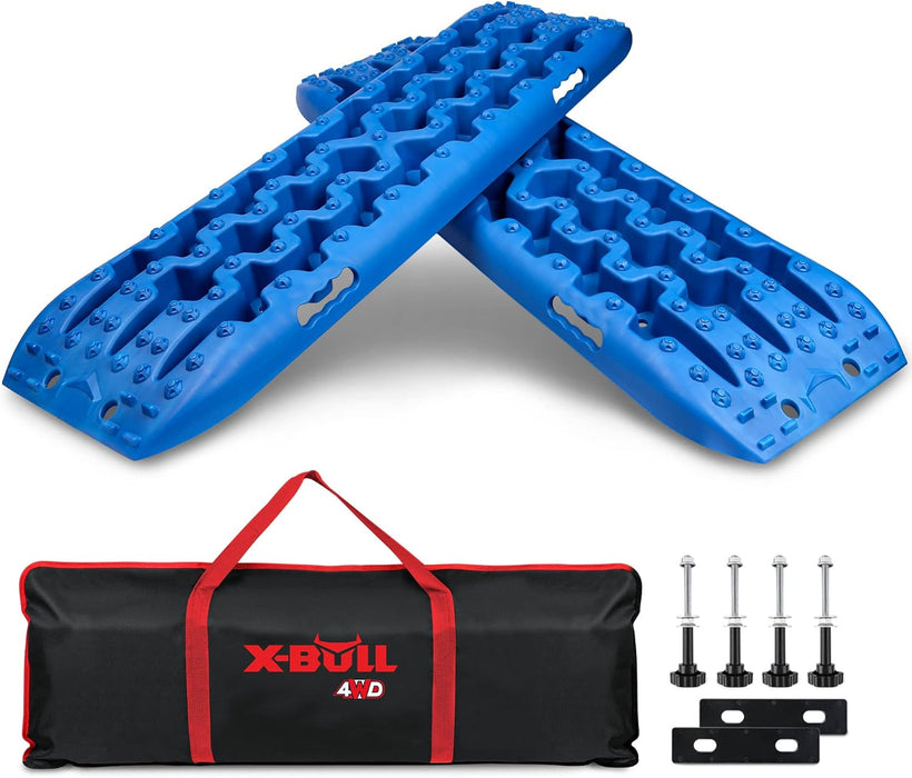 New Recovery Traction Tracks Sand Mud Snow Track Tire Ladder 4WD (Red,3Gen)