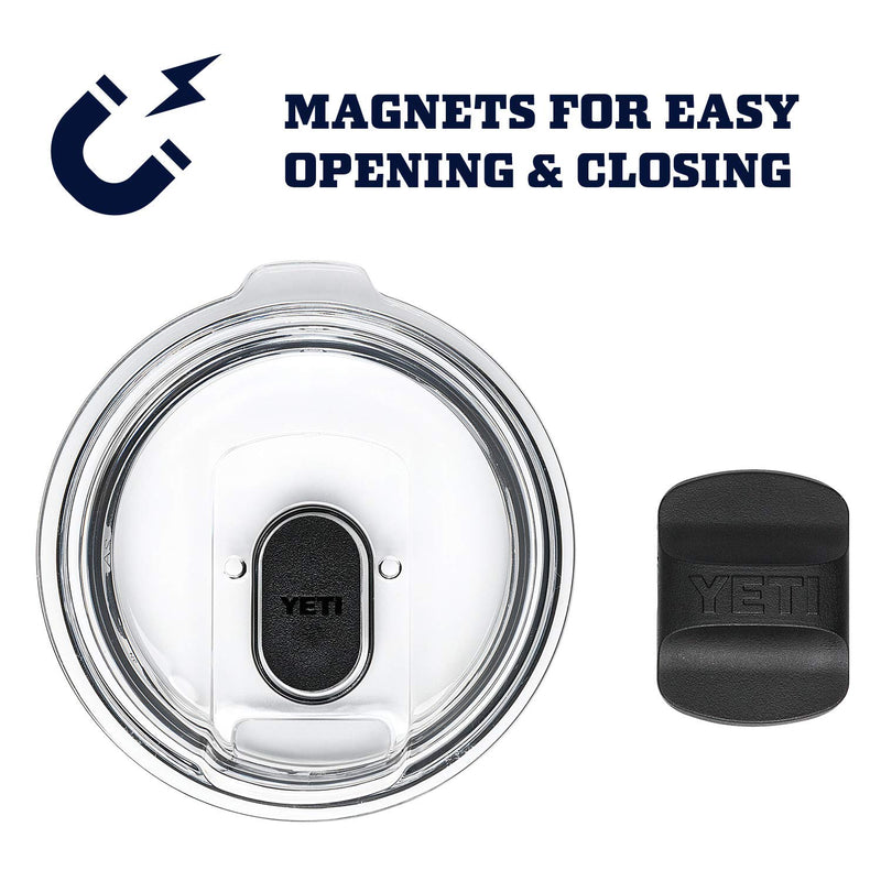 YETI Rambler 20 oz Tumbler, Stainless Steel, Vacuum Insulated with MagSlider Lid, Navy - Durrett Recovery