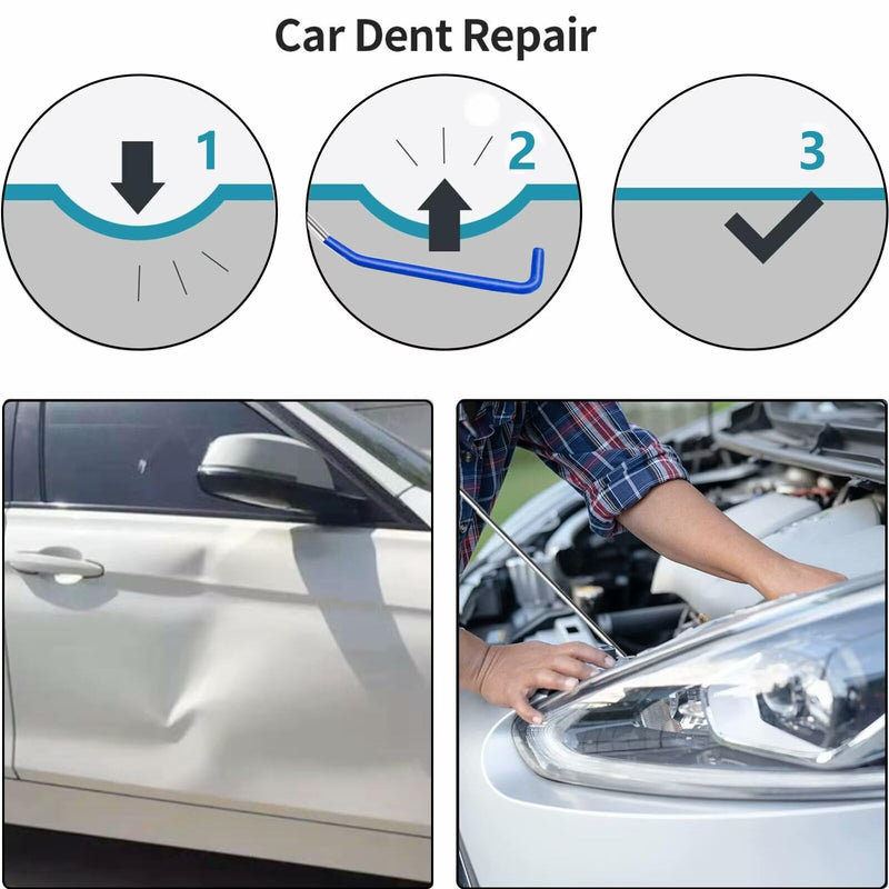 Tekeviss 22 PCS Stainless Steel Assorted 5th Wheel Pin Puller, 68 inches Pull Hook J-Hook