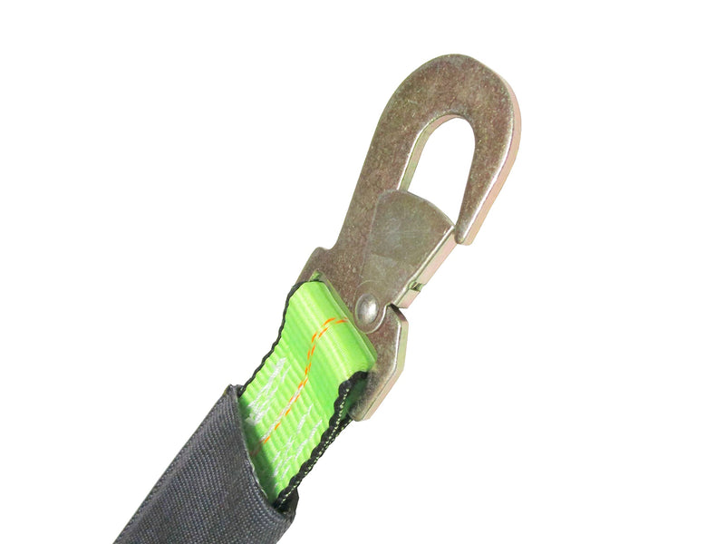 (4 Pack) High Viz Green 2" x 8 FT Wheel Lift Straps for Tow Dolly/Wheel Lift Truck Wrecker Car Hauler