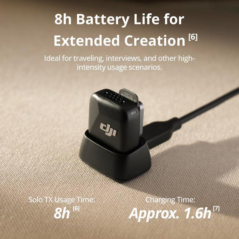 DJI Mic Mini Transmitter (Infinity Black), Ultralight, Wireless Lavalier Microphone for DJI Action 5 Pro/Osmo Pocket 3, Noise Cancelling, Wireless Microphone for Camera/iPhone/Android, Vlog, Streaming - Durrett Recovery