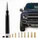 Universal Car Antenna Replacement Compatible with Ford, Dodge, Chevrolet, GMC, Jeep, Toyota Truck Replacement Antenna - Made of Rugged Billet and Aluminum, Black, Car Accessories