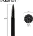Universal Car Antenna Replacement Compatible with Ford, Dodge, Chevrolet, GMC, Jeep, Toyota Truck Replacement Antenna - Made of Rugged Billet and Aluminum, Black, Car Accessories
