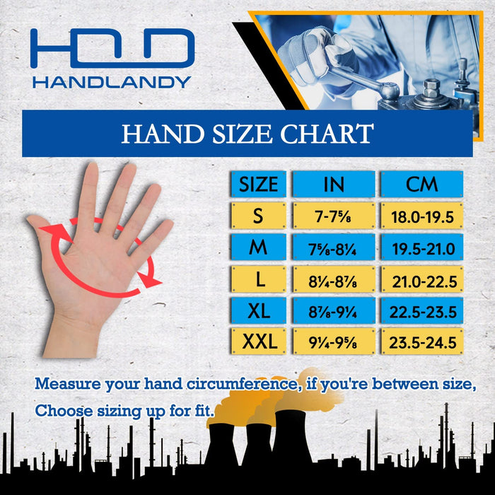 Work Gloves for Men & Women, Utility Mechanic Working Gloves Touch Screen, Flexible Yard Work Gloves