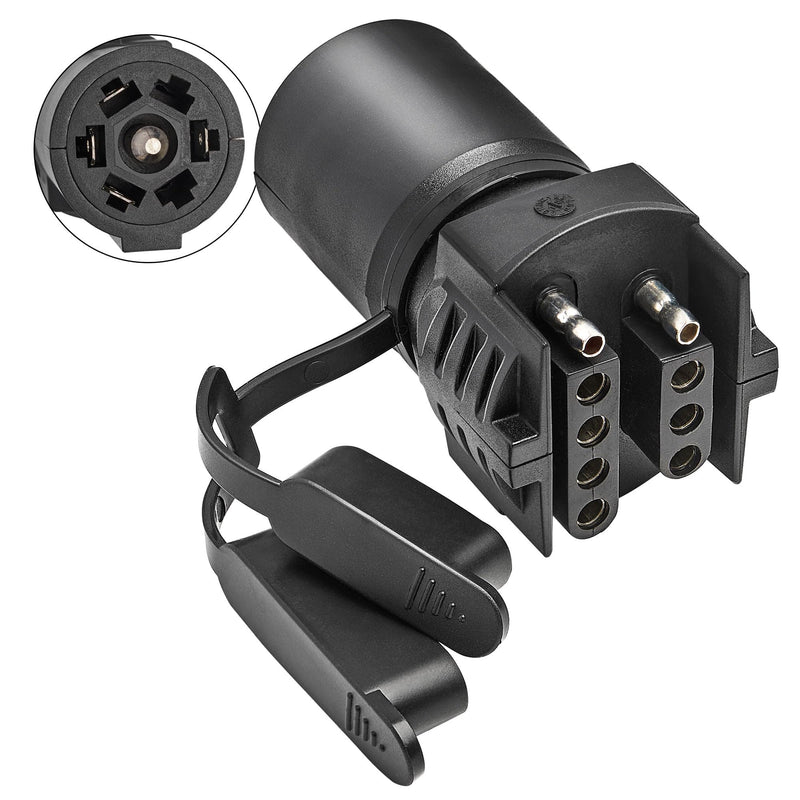 Oyviny 7 to 4 & 5 Pin Trailer Adapter, 2-in-1 Design