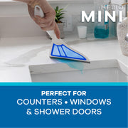 Helio AirBroom 3 Piece Kit All Surface Sweeper and Squeegee for Wet and Dry Cleaning Dust, Dirt, Liquids, Pet Hair, Tile, Hardwood Floors, Carpet, Furniture, Windows, Shower Doors As Seen on TV - Durrett Recovery