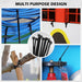 31-Piece Premium Bungee Cords Assortment Jar, Includes 10”,18”,24”,32”,40” Bungee Cords, 6“ Zip Ties, 8”Canopy/Tarp Ball Ties and Crocodile Mouth Tarp Clips