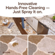 Horsepower Bull Shot Cleaner spot and stain remover foam spray for carpets, effective on coffee, wine, grease, and old stains.