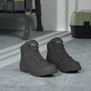 Skechers Women's Work Rotund Darragh Work Lace-Up Boot Safety Toe, Black, 8.5 - Durrett Recovery