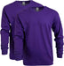 Adult Heavy Cotton Long Sleeve T-Shirt, Style G5400, 2-Pack