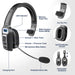 Trucker Bluetooth Headset, V5.2 Wireless Headset with Upgraded Microphone AI Noise Canceling, on Ear Bluetooth Headphone with Mute for Driver Office Call Center