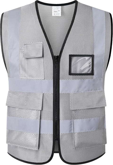 Reflective Safety Vest for Men Women Construction Vest Meet ANSI/ISEA Standard